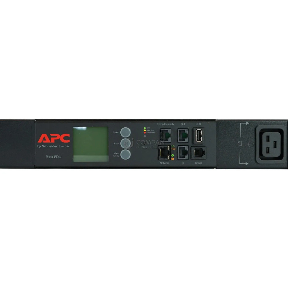 AP8881 APC AP8881 METERED RACK PDU ZEROU 16A 230V OUT: (36)C13  (6)C19 -